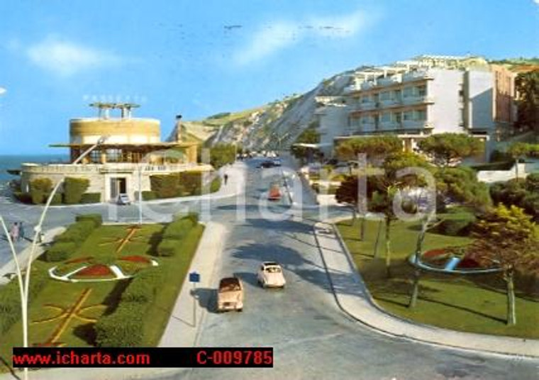 1964 ANCONA Grand Hotel e Ristorante PASSETTO *Cartolina VINTAGE FG VG