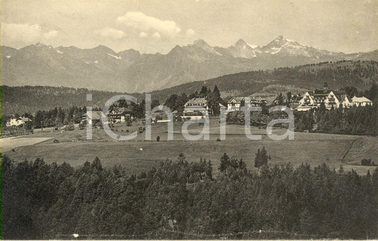 1947 SOPRABOLZANO (BZ) Veduta del paese sull'altopiano del RENON *FP VG