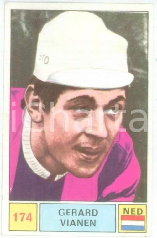 PANINI - SPRINT 1971 Figurina Gerard VIANEN n. 174 Ciclismo OLANDA