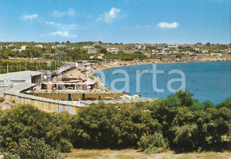 1976 SIRACUSA Panorama del Lido Saionara *Cartolina FG VG
