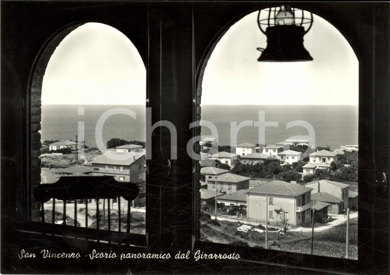 1950 ca SAN VINCENZO LI Panorama dal GIRARROSTO *FG NV