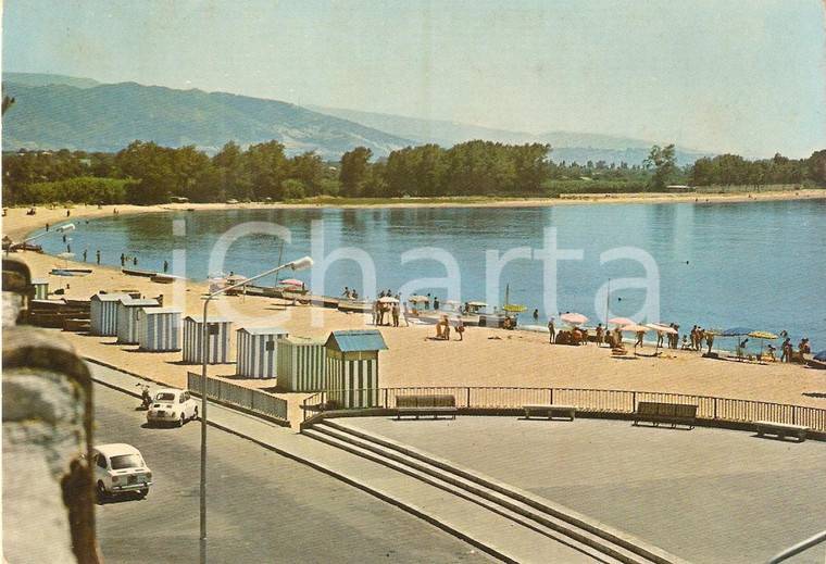 1972 REGGIO CALABRIA - CATONA Spiaggia Riviera della ZAGARA *Cartolina FG VG