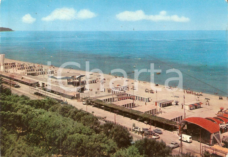 1967 MESSINA Frazione MORTELLE Stabilimenti balneari *Cartolina FG VG