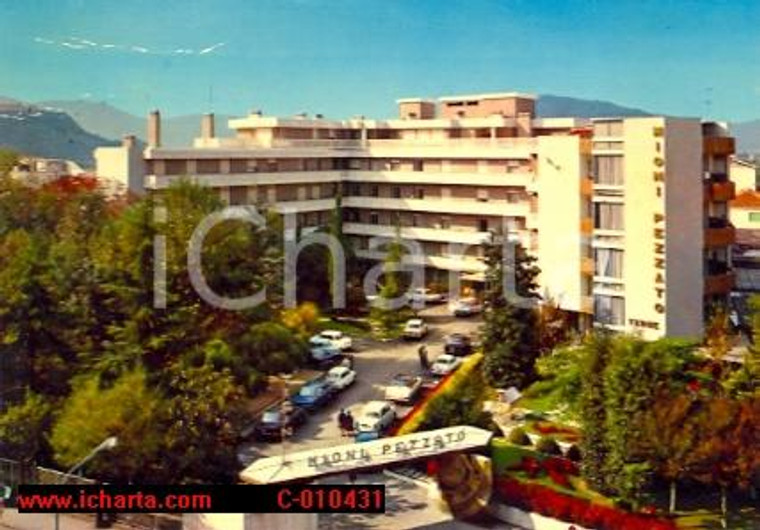 1974 ABANO TERME (PD) Terme MIONI PEZZATO Veduta aerea VINTAGE *Cartolina FG VG