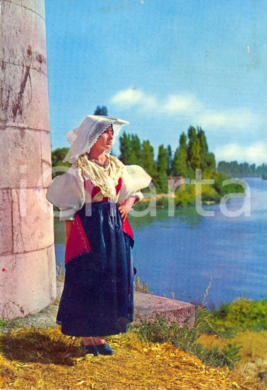 1974 MINTURNO (LT) Pacchiana con antico abito tradizionale *COSTUMI VINTAGE