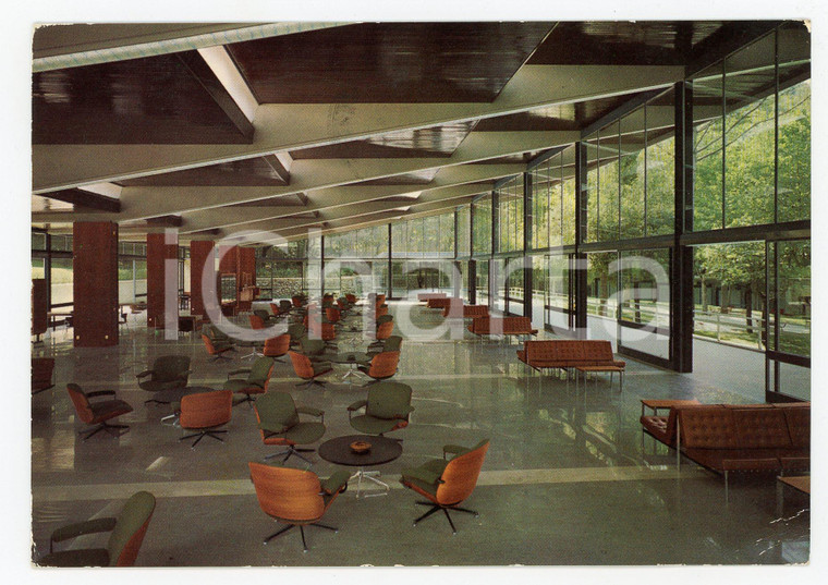 1969 CHIANCIANO TERME (SI) Stabilimento ACQUASANTA - Salone *Cartolina VINTAGE