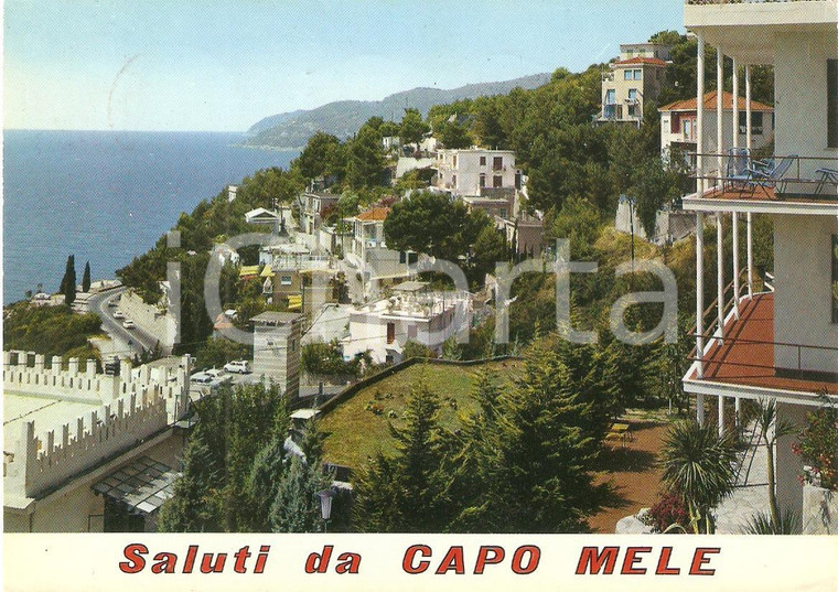 1969 ANDORA - CAPO MELE (SV) Villaggio Orizzonte *Cartolina FG VG