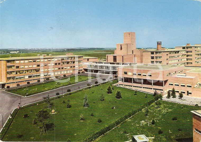1971 ROMA Piazza del Pontificium Athaeneum Salesianum *Cartolina FG VG