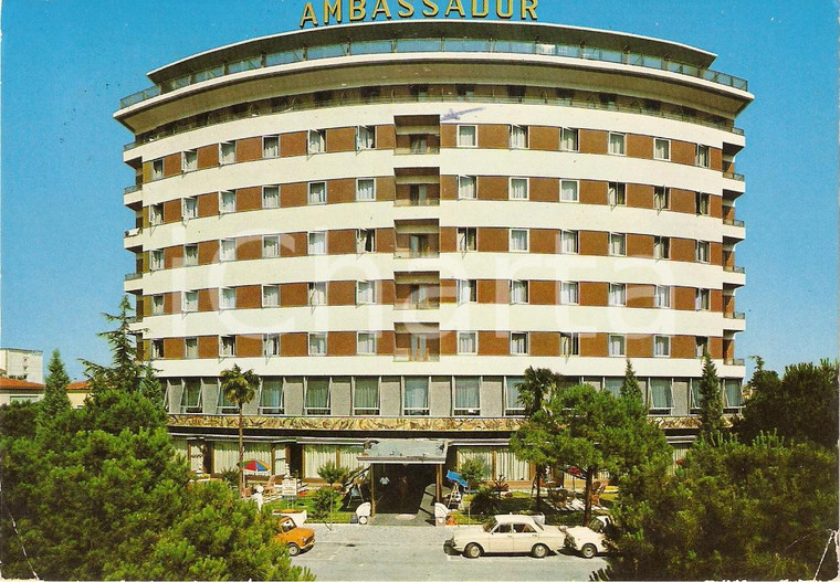 1975 ABANO TERME (PD) Grand Hotel AMBASSADOR *Cartolina VINTAGE FG VG