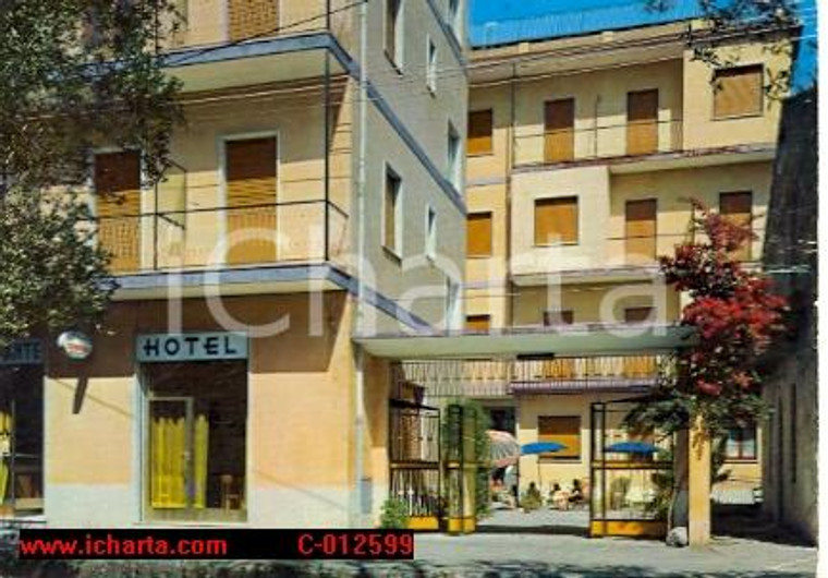 1976 MARINA DI ASCEA (SA) Hotel ZIA ADELINA *Cartolina VINTAGE FG VG