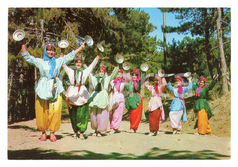 1975 ca YOZGAT (TURCHIA) Donne in costume tradizionale *Cartolina VINTAGE FG NV