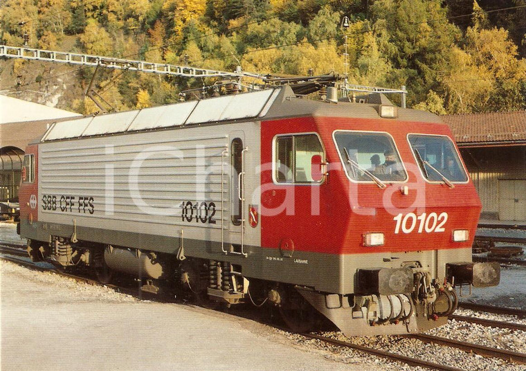 1982 ZURICH (SVIZZERA) Ferrovie SBB Locomotiva Re 4/4 IV 10102 *Cartolina FG NV