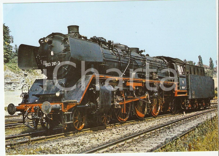 1980 ca GERMANIA  Deutsche Bundesbahn DB Locomotiva BAUREIHE 003 *Cartolina FG