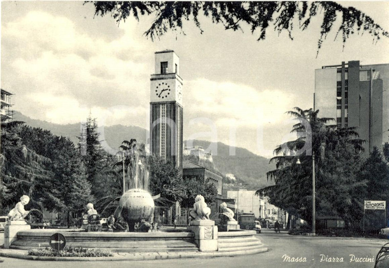 1950 ca MASSA Palazzo delle Poste e dei Telegrafi in PIAZZA PUCCINI *FG NV