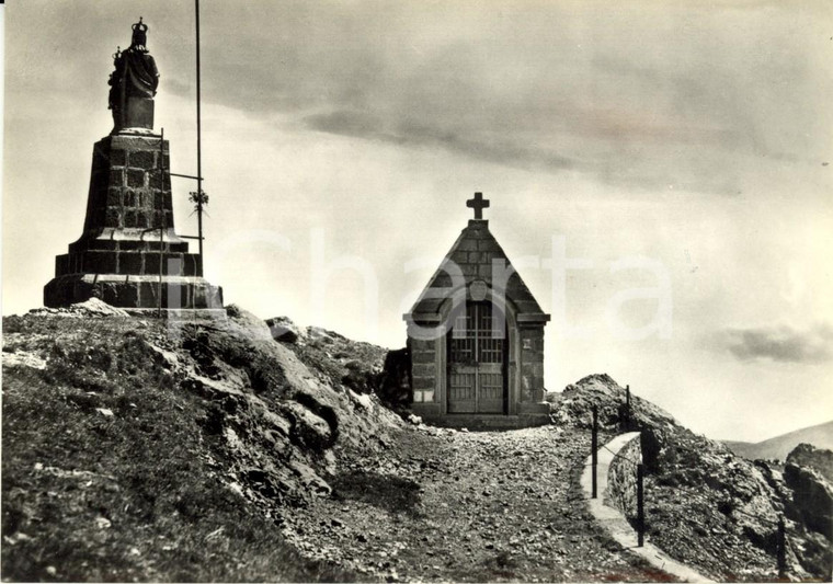 1959 PASSO DEL BOCCO (GE) Cappelletta sulla vetta del Monte PENNA *Cartolina VG