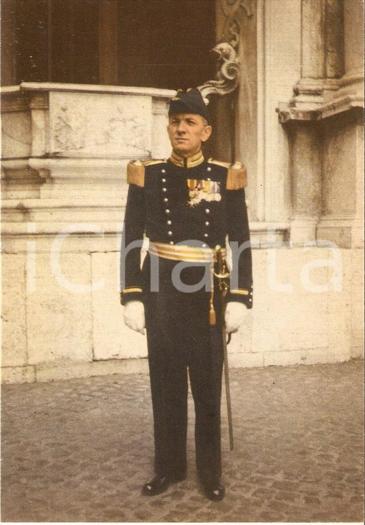 1960 ca VATICANO Guardia Svizzera - Ufficiale in tenuta giornaliera d'anticamera