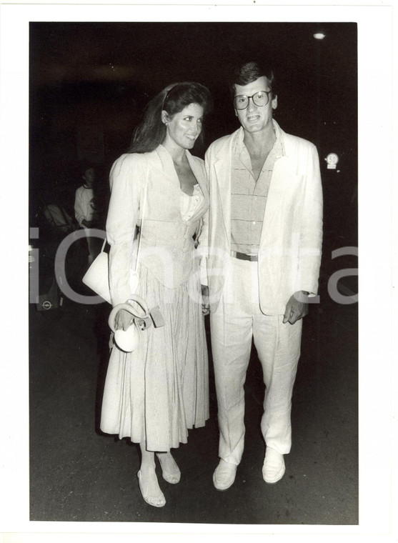 1985 ca CINEMA Regista John BADHAM con la moglie Jan SPECK *Foto VINTAGE 18x24