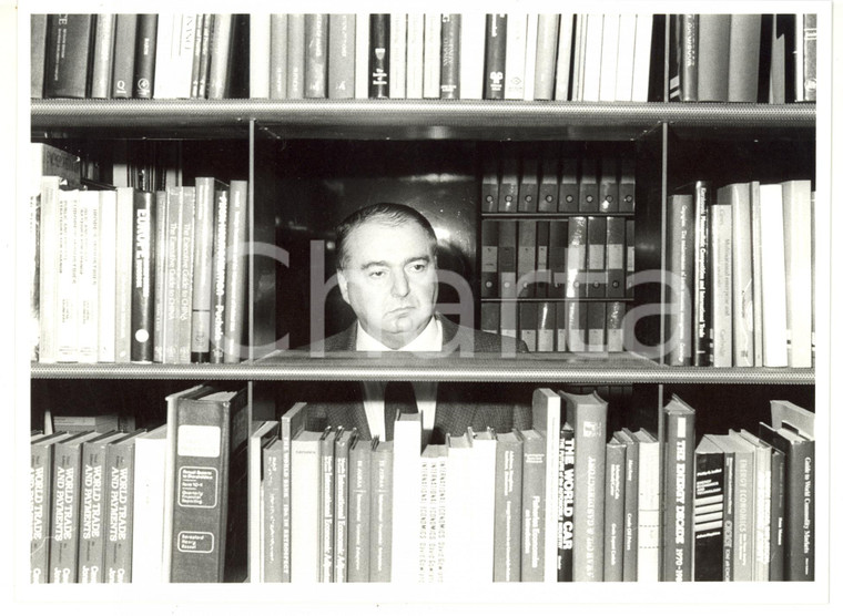 1985 MILANO Casa editrice IPSOA - Ritratto del direttore Pietro ANGELI (5) *Foto