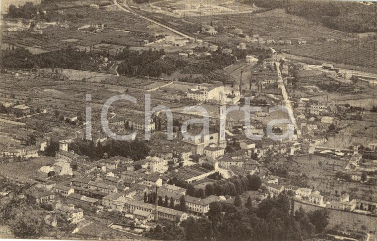 1941 VALMADRERA (LC) Veduta aerea del paese *Cartolina postale FP NV