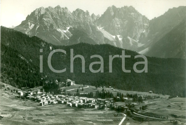 1953 LAGGIO DI CADORE (BL)Valle col gruppo del CRIDOLA *Cartolina FG VG
