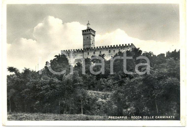 1957 PREDAPPIO (FC) La Rocca delle CAMMINATE *Cartolina FG VG