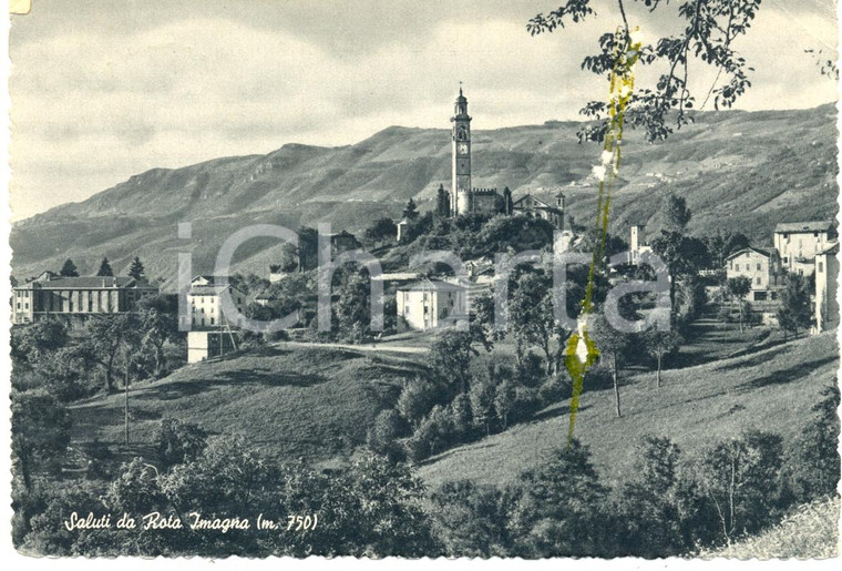1950 ca ROTA D'IMAGNA (BG) Panorama Cura Climatica Valle RESEGONE *Cartolina FG
