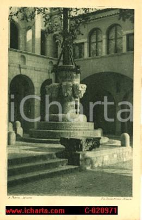 1940 VITTORIALE GARDONE RIVIERA (BS) Il Pilo Dalmatico *Cartolina FP NV