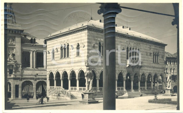 1933 UDINE La Loggia Comunale *Cartolina postale ANIMATA FP VG