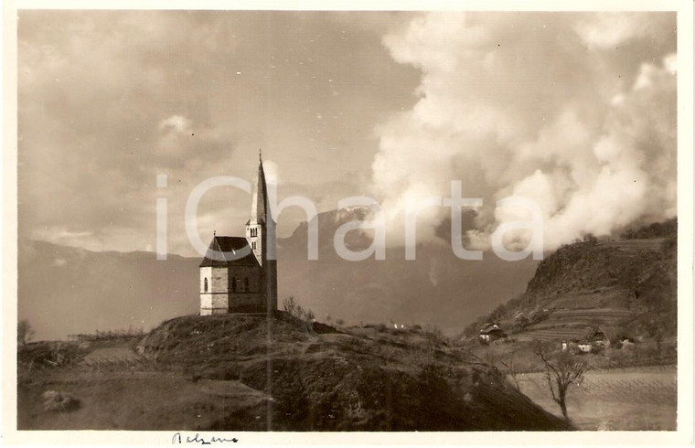 1945 ca BOLZANO Chiesa al GRIES-SAN GIORGIO *Cartolina FP NV