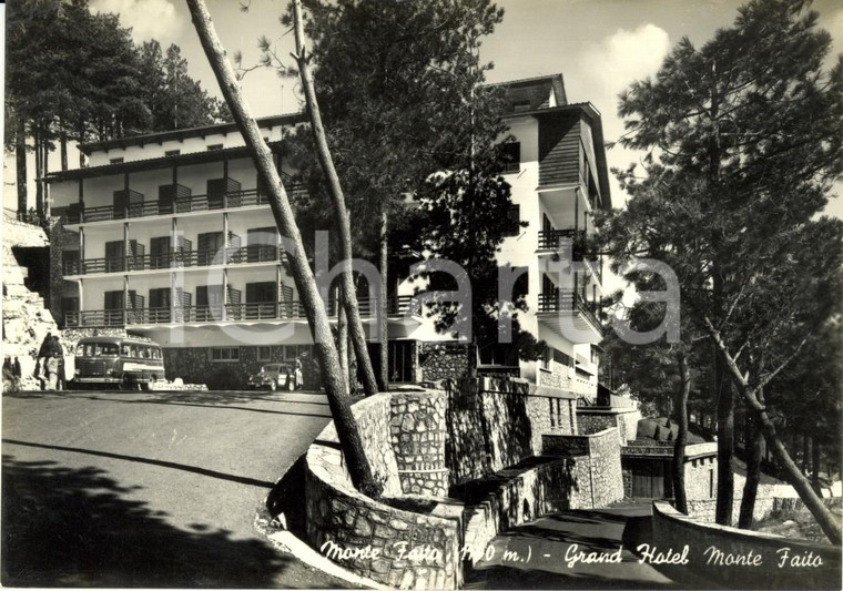 1956 CASTELLAMMARE DI STABIA (NA) Il grand hotel Monte FAITO *ANIMATA FG VG