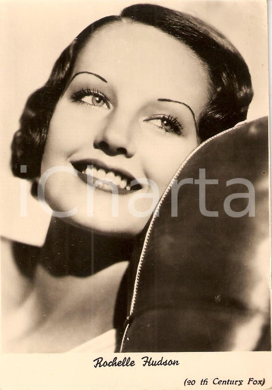 1938 CINEMA Actress Rochelle HUDSON Portrait *Cartolina FG NV