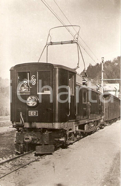 1970 ca AUSTRIA Mariazellerbahn NÖLB Locomotiva E2 SLEZAK *Cartolina ANIMATA FP