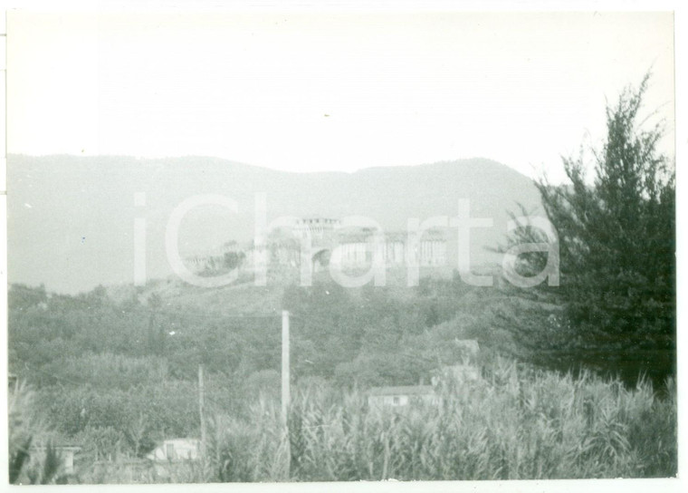 1974 SARZANA Veduta panoramica della FORTEZZA DI SARZANELLO *Foto VINTAGE 18x13