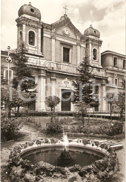 1965 ca CERRETO SANNITA (CN) Cattedrale SANTISSIMA TRINITA' *Cartolina FG NV