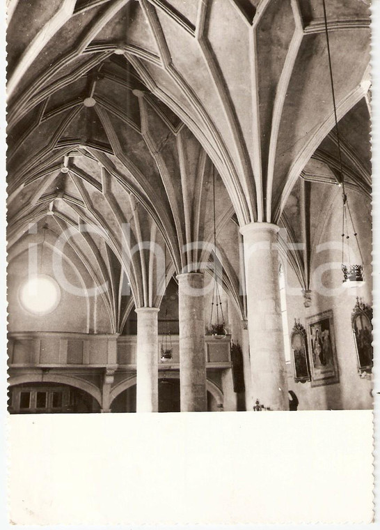 1959 TESERO (TN) Chiesa SANT'ELISEO Avvolto gotico *Cartolina FG VG