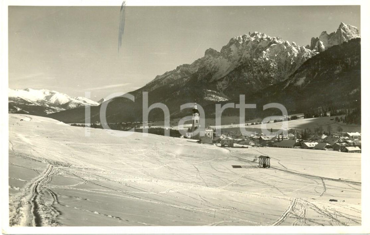 1942 VILLABASSA (BZ) DOLOMITI Panorama dell'Alta Val PUSTERIA *Cartolina FP VG