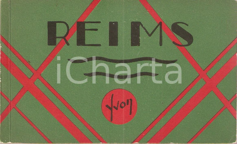 1925 ca REIMS (FRANCE) Vedute della città *Album 20 cartoline