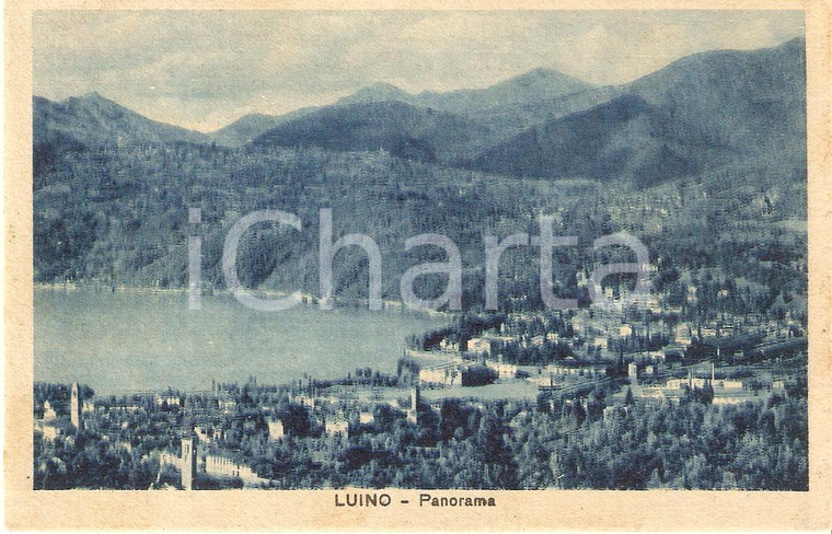 1930 LUINO Veduta generale FP VG