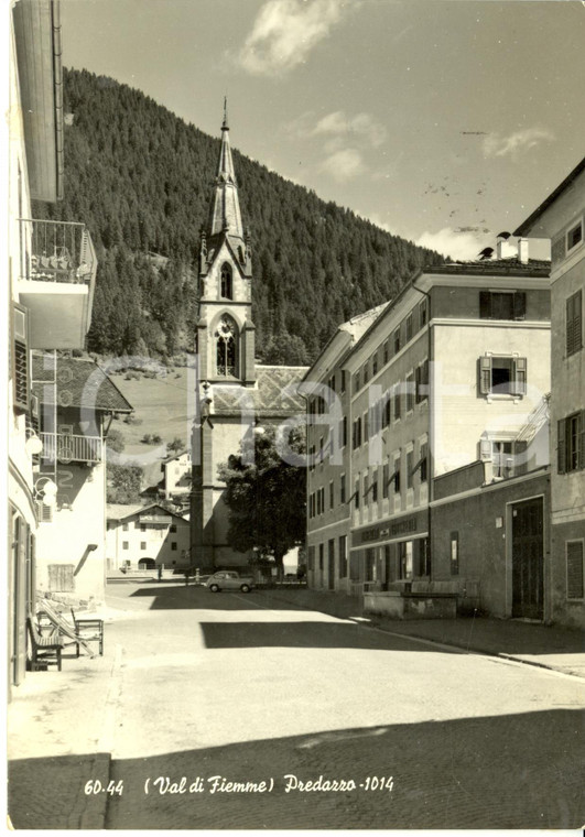 1958 PREDAZZO (TN) Panorama *Cartolina postale FG VG