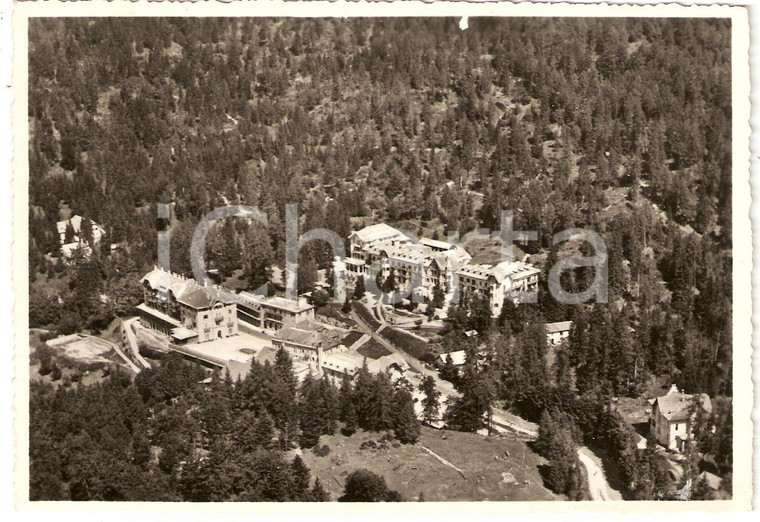1957 PASSO DELLA MENDOLA (TN) Panorama visto dall'aereo *Cartolina postale FG VG