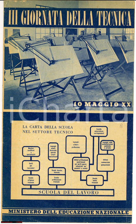 1942 ROMA - III Giornata della Tecnica - Pubblicazione RARA