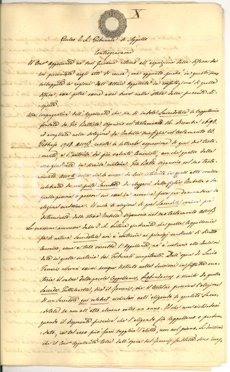 1853 DESIO Prete non impedito per cappellania VIGANORIO
