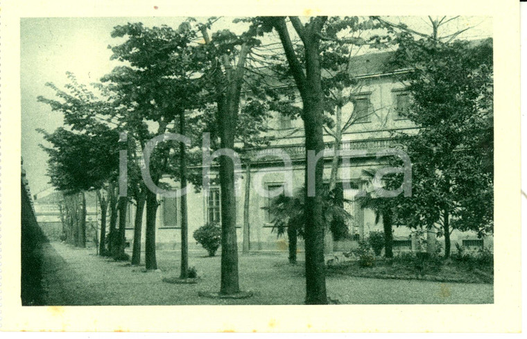 1940 ca MILANO Giardino viale dei TIGLI istituto FIGLIE SACRO CUORE GESU' *FP NV