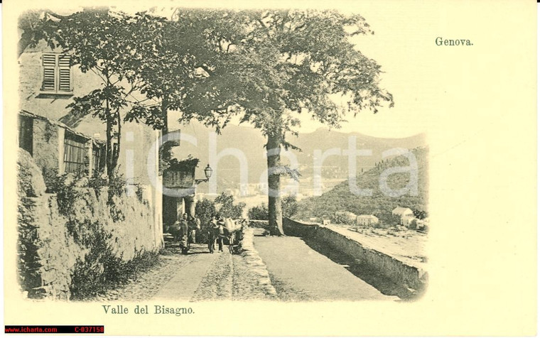 1905 (?) Genova - Val Bisagno *Veduta animata