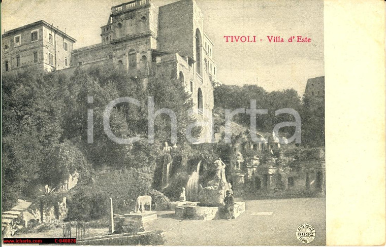 Tivoli anni '20 Villa d'Este - Animata d'epoca *NV
