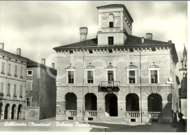 1960 ca SABBIONETA (MN) Palazzo Ducale *Cartolina FG NV