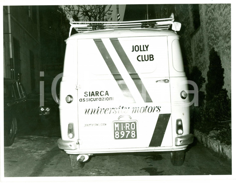 1971 ALFA ROMEO Furgone F-11 Jolly Club, University Motors SIARCA assicurazioni