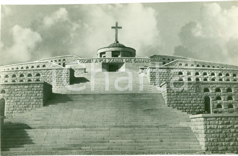 1935 MONTE GRAPPA (VI) Scala principale Cimitero Monumentale *VERA FOTOGRAFIA