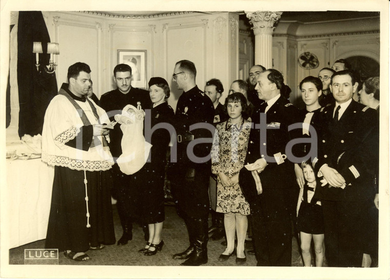 1938 DESENZANO DEL GARDA Battesimo Benita SCAPIN Piroscafo LOMBARDIA *Foto (1)