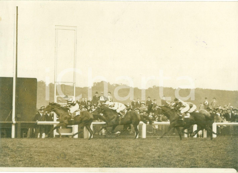 1933 PARIS LONGCHAMP Cavallo CRAPOM Paolo CAPRIOLI vince Prix Arc de Triomphe